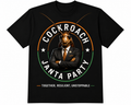 Cockroach Janta Party Printed T-Shirt, Best Fiber, Comfortable Fit- Black V2