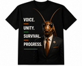 Cockroach Janta Party Printed T-Shirt, Best Fiber, Comfortable Fit- Black V3